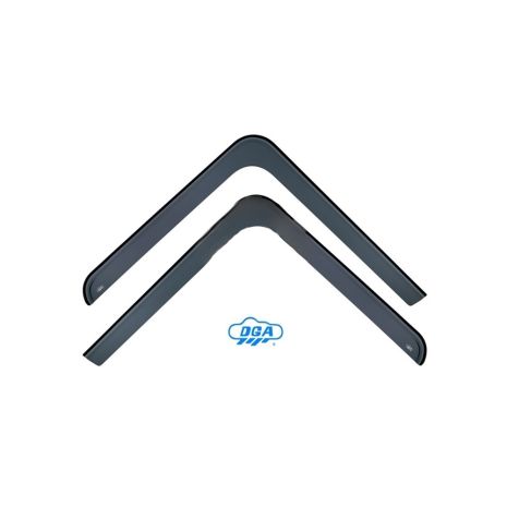 ΖΕΥΓΑΡΙ ΜΠΡΟΣΤΙΝΟΙ ΑΝΕΜΟΘΡΑΥΣΤΕΣ ΓΙΑ MERCEDES ACTROS / ANTOS MP4/MP5 2012+ / AROCS 2013+ ΑΠΟ ΕΥΚΑΜΠΤΟ ΧΥΤΟ ΑΚΡΥΛΙΚΟ ΓΥΑΛΙ  (CAST ACRYLIC GLASS) DGA - 2 ΤΕΜ. Auto Moto Tyres 