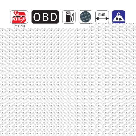 ΦΙΛΤΡΟ DPF ΣΙΛΙΚΟΝΟΥΧΟ ΚΑΡΒΙΔΙΟ SIC CITROEN C3, DS3 / PEUGEOT 206+, 207, 208, 2008 1.4TD HDI 1398cc 8HP-8HR-8HZ 2009-2016 Auto Moto Tyres 