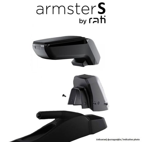 ΟΛΟΚΛΗΡΩΜΕΝΟΣ ΤΕΜΠΕΛΗΣ ARMSTER S ΓΙΑ FORD FUSION 2002-09/2005​ ΑΠΟ ΠΛΑΣΤΙΚΟ ΚΑΙ ΔΕΡΜΑΤΙΝΗ ΣΕ ΜΑΥΡΟ ΧΡΩΜΑ ΜΕ ΑΝΤΑΠΤΟΡΑ ΤΟΠΟΘΕΤΗΣΗΣ RATI - 1 ΣΕΤ (V01617/RT + V01561/RT) Auto Moto Tyres 