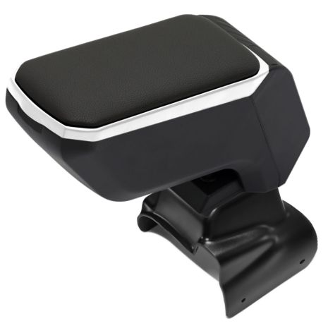 ΤΕΜΠΕΛΗΣ ΜΑΥΡΟΣ /ΑΣΗΜΙ ΜΕ ΠΛΑΣΤΙΚΗ ΜΑΥΡΗ ΒΑΣΗ (KLC-VD-ADP-5808+KLC-UNV-GR) ΓΙΑ FIAT DOBLO 2015+ S-Dizayn - 2 Τεμ. Auto Moto Tyres 