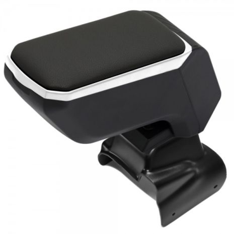 ΤΕΜΠΕΛΗΣ ΜΑΥΡΟΣ /ΑΣΗΜΙ ΜΕ ΠΛΑΣΤΙΚΗ ΜΑΥΡΗ ΒΑΣΗ (KLC-VD-ADP-7610+KLC-UNV-GR) ΓΙΑ VW GOLF 5 2001-2009 S-Dizayn - 2 Τεμ. Auto Moto Tyres 