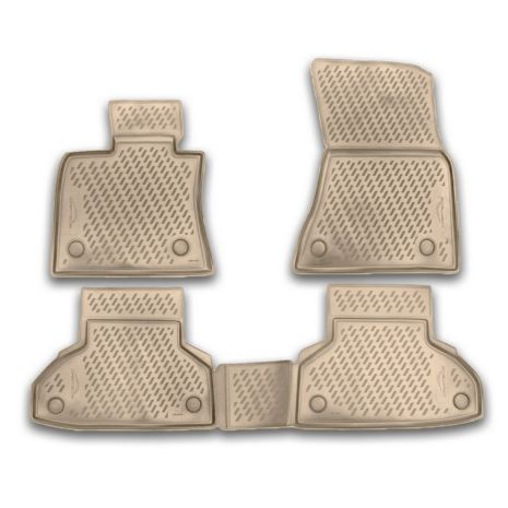 ΜΑΡΚΕ ΠΑΤΑΚΙΑ ΣΕ ΣΚΑΦΗ TPE ΛΑΣΤΙΧΟ ΓΙΑ BMW X6 F16 2014+  (ΜΠΕΖ) - 4 ΤΕΜ. Auto Moto Tyres 