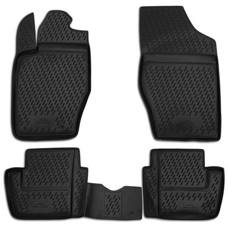 ΜΑΡΚΕ ΠΑΤΑΚΙΑ ΣΕ ΣΚΑΦΗ TPE ΛΑΣΤΙΧΟ ΓΙΑ CITROEN C4 5D 2001-2011  ΣΕ ΜΑΥΡΟ ΧΡΩΜΑ NOVLINE - 4 ΤΕΜ. Auto Moto Tyres 