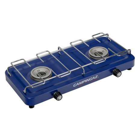 ΕΣΤΙΑ ΥΓΡΑΕΡΙΟΥ ΔΙΠΛΗ  ΕΠΙΤΡΑΠΕΖΙΑ ΜΕ ΣΧΑΡΑ 430x240x75mm/ 2x1,6KW ΜΠΛΕ CAMPINGAZ LAMPA - 1 TEM. Auto Moto Tyres 