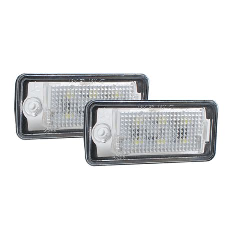 ΦΩΤΑ ΠΙΝΑΚΙΔΑΣ LED AUDI LED MTECH - 2ΤΜΧ. Auto Moto Tyres 