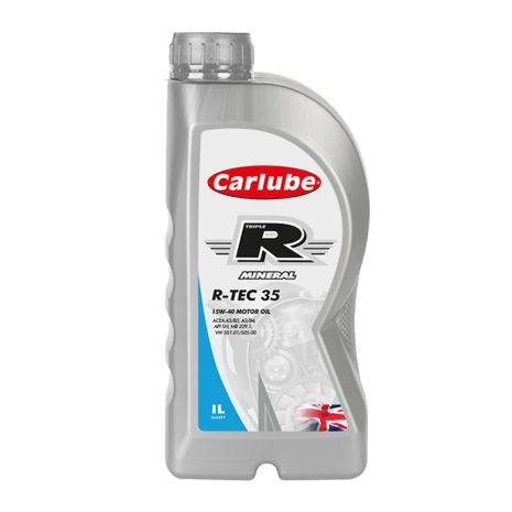 ΛΑΔΙ ΚΙΝΗΤΗΡΑ 15W-40 CARLUBE TRIPLE-R R-TEC 35 1LT - 1 ΤΕΜ. Auto Moto Tyres 
