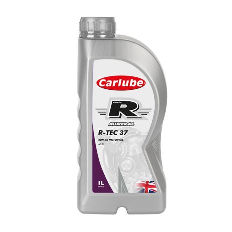 ΛΑΔΙ ΚΙΝΗΤΗΡΑ 20W-50 CARLUBE TRIPLE-R R-TEC 37 1LT - 1 ΤΕΜ. Auto Moto Tyres 