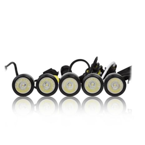 Πρόσθετο DAYLINE Διεθνή 10LED (2 σειρές X5 LED) HP 12V μαύρο Auto Moto Tyres 