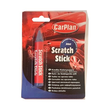 ΣΤΙΚ ΕΠΙΣΚΕΥΗΣ ΓΡΑΤΖΟΥΝΙΩΝ ΓΙΑ ΜΠΛΕ ΧΡΩΜΑ CARPLAN SCRATCH STICK BLUE 1ΤΕΜ Auto Moto Tyres 