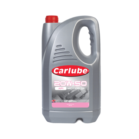 ΛΑΔΙ ΚΙΝΗΤΗΡΑ 20W-50 ΟΡΥΚΤΕΛΑΙΟ API CARLUBE 5L Auto Moto Tyres 