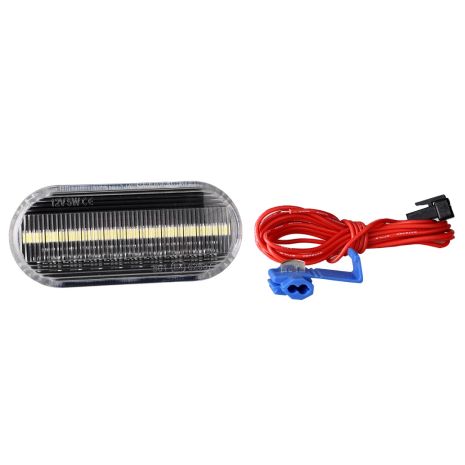 VW GOLF 3+4 /POLO 6N/9N/PASSAT 96>/T5/SHARAN 18LED (2χ9) SMD 2 ΧΡΗΣΕΩΝ ΠΛΑΙΝΑ ΦΛΑΣ ΦΤΕΡΟΥ ΔΙΑΦΑΝΑ Auto Moto Tyres 