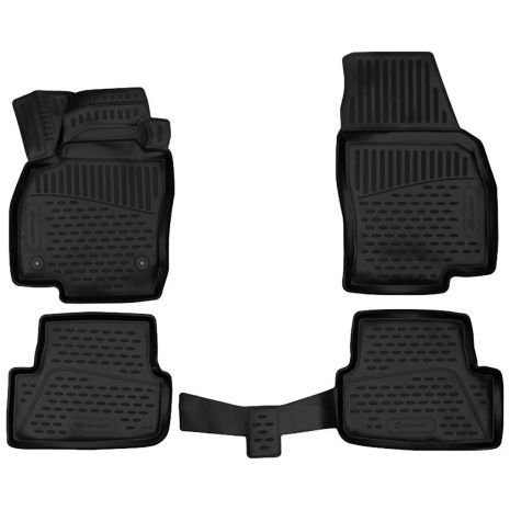 ΜΑΡΚΕ ΠΑΤΑΚΙΑ ΣΕ ΣΚΑΦΗ TPE ΛΑΣΤΙΧΟ ΓΙΑ SEAT ARONA 5D 2017+  ΣΕ ΜΑΥΡΟ ΧΡΩΜΑ NOVLINE - 4 ΤΕΜ. Auto Moto Tyres 
