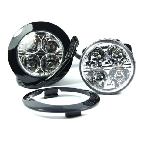 DRL 902HP 12/24V OSRAM ΠΡΟΣΘΕΤΟ DAYTIME ΔΙΕΘΝΗ ΜΕ 2x5HP LED ΣΤΡΟΓΓΥΛΑ 70/90x49mm 2ΤΕΜ. Auto Moto Tyres 