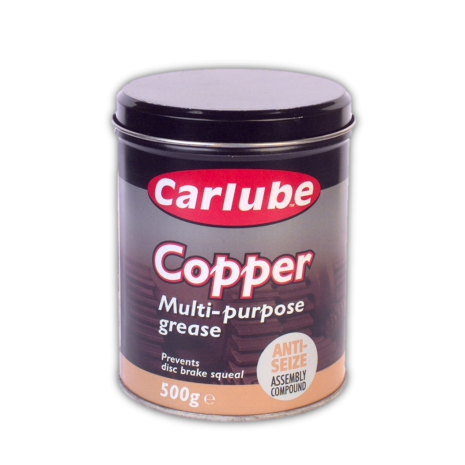 ΓΡΑΣΣΟ ΠΟΛΛΑΠΛΩΝ ΧΡΗΣΕΩΝ CARLUBE COPPER 500gm Auto Moto Tyres 