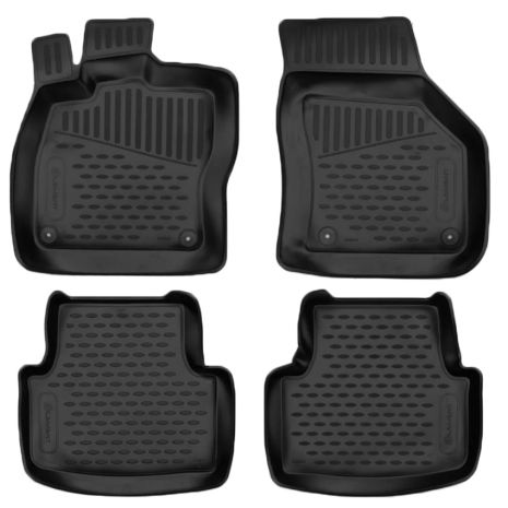 ΜΑΡΚΕ ΠΑΤΑΚΙΑ ΣΕ ΣΚΑΦΗ TPE ΛΑΣΤΙΧΟ ΓΙΑ SEAT LEON 5D 2020+  ΣΕ ΜΑΥΡΟ ΧΡΩΜΑ NOVLINE - 4 ΤΕΜ.? Auto Moto Tyres 