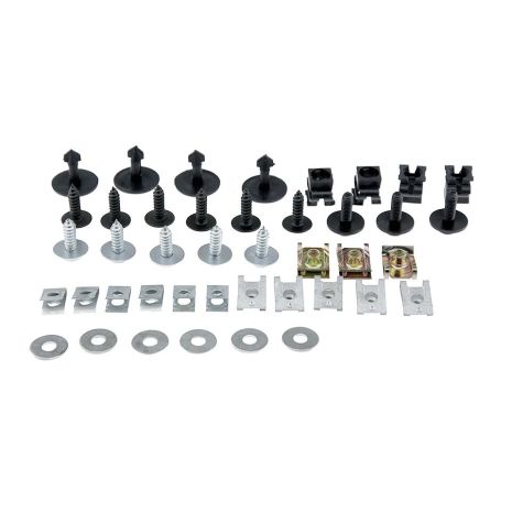 ΚΛΙΠ ΣΤΕΡΕΩΣΗΣ ΚΑΛΥΜΜΑΤΟΣ ΚΙΝΗΤΗΡΑ  ΓΙΑ AUDI A6/A6 AVANT C5 05 /A6/A6 AVANT/A6 ALLROAD C6 11> 42ΤΕΜ. Auto Moto Tyres 