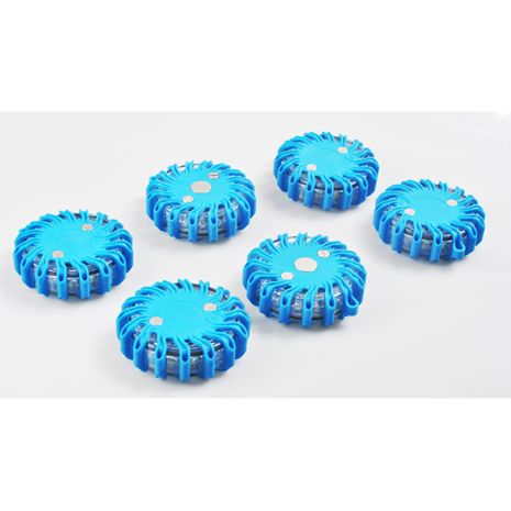 ΚΙΤ 6 ΤΕΜ. ΦΩΣ ΑΣΦΑΛΕΙΑΣ ΕΚΤΑΚΤΗΣ ΑΝΑΓΚΗΣ 100x100x35mm ΜΕ 15LED 5 ΧΡΗΣΕΩΝ (ΜΠΑΤΑΡΙΕΣ 3xAAA) Auto Moto Tyres 