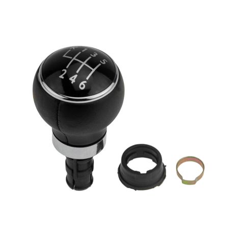 ΠΟΜΟΛΟ ΤΑΧΥΤΗΤΩΝ ΜΑΡΚΕ ΓΙΑ VW GOLF 5 2005+ / GOLF VI 2008+ GOLF PLUS 2005+ / JETTA 2006+ ΔΕΡΜΑΤΙΝΟ ΜΕ ΕΝΔΕΙΞΗ 6 ΤΑΧΥΤΗΤΩΝ Auto Moto Tyres 