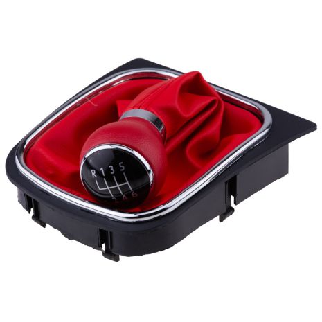 ΠΟΜΟΛΟ ΤΑΧΥΤΗΤΩΝ ΜΕ ΕΝΔΕΙΞΗ 6 ΤΑΧΥΤΗΤΩΝ ΚΑΙ ΦΟΥΣΚΑ ΓΙΑ VW GOLF 5/6 /GOLF PLUS 2005+ / JETTA 2006+  NTY - 1 Τεμ. Auto Moto Tyres 