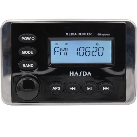 HASDA H-336 ΠΗΓΗ ΗΧΟΥ 4X50W ΜΕ ΡΑΔΙΟΦΩΝΟ/USB/BLUETOOTH (ΑΔΙΑΒΡΟΧΟ/ΜΑΥΡΟ) Auto Moto Tyres 