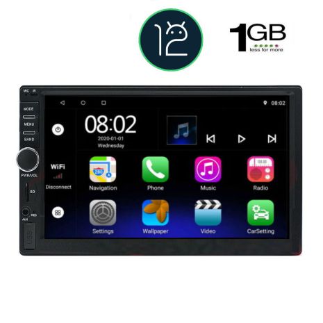 ΟΘΟΝΗ MULTIMEDIA 2 DIN 7 ΙΝΤΣΩΝ /ANDROID 12/DECK/GPS/BT A2DP/USB/RADIO/1GB RAM/ DIGITAL IQ Auto Moto Tyres 