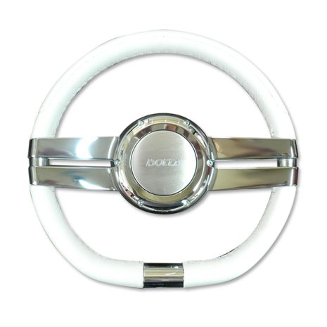 ΤΙΜΟΝΙ FERRARA ΛΕΥΚΟ 350ΜΜ-13.80" ISOTTA - 1 ΤΕΜ. Auto Moto Tyres 