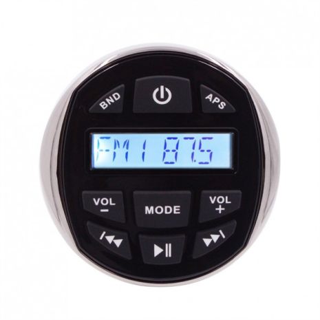 HASDA MP3 PLAYER 113 mm- 5V-4X40W ΜΕ ΡΑΔΙΟΦΩΝΟ/USB/BLUETOOTH (ΑΔΙΑΒΡΟΧΟ/ΣΤΡΟΓΓΥΛΟ/ΜΑΥΡΟ ΧΡΩΜΙΟΜΕΝΟ ΔΑΧΤΥΛΙΔΙ) Auto Moto Tyres 