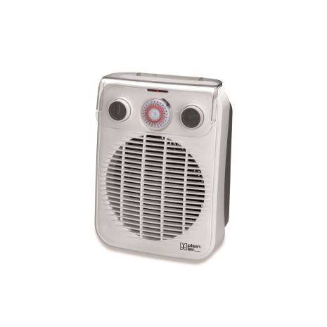 ΑΕΡΟΘΕΡΜΟ ΗΛΕΚΤΡΙΚΟ ΜΕ ΧΡΟΝΟΜΕΤΡΟ 24ΩΡΟΥ 220-240V 50/60Hz 2 ΕΠΙΠΕΔΩΝ (1800/2000W) ΛΕΥΚΟ KEMPER - 1 ΤΕΜ Auto Moto Tyres 