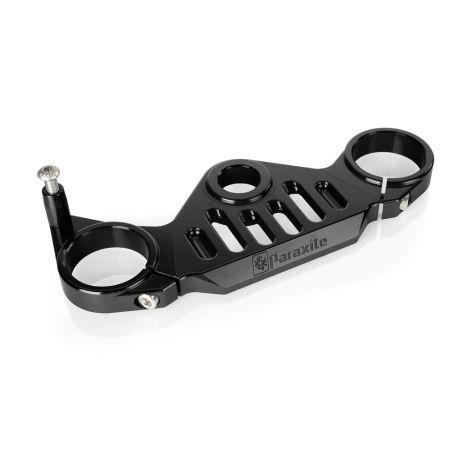 ΤΙΜΟΝΟΠΛΑΚΑ MOTO ΑΛΟΥΜΙΝΙΟΥ 7075 ΣΕ ΜΑΥΡΟ ΧΡΩΜΑ ΓΙΑ KAWASAKI NINJA 600 ZX-6R 2009-2016 PARAXITE - 1 ΤΕΜ. Auto Moto Tyres 