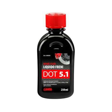 ΥΓΡΟ ΦΡΕΝΩΝ DOT 5.1 - FMVSS 116 / ISO 4925 CLASS 5.1 / SAE J-1704 250ml LAMPA  - 1 ΤΕΜ. Auto Moto Tyres 