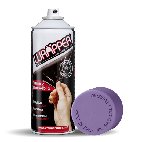 ΦΙΛΜ ΣΕ ΣΠΡΕΥ WRAPPER RAL COLOURS ΜΩΒ/ΛΙΛΑ 400ml – 1 ΤΕΜ. Auto Moto Tyres 