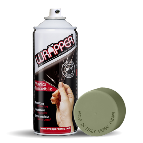 ΦΙΛΜ ΣΕ ΣΠΡΕΥ WRAPPER CAMOUFLAGE COLOURS ΠΡΑΣΙΝΟ ΜΠΑΜΠΟΥ 400ml – 1 ΤΕΜ. Auto Moto Tyres 