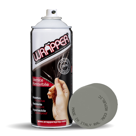 ΦΙΛΜ ΣΕ ΣΠΡΕΥ WRAPPER CAMOUFLAGE COLOURS ΓΚΡΙ 7033 REPUBLIC 400ml – 1 ΤΕΜ. Auto Moto Tyres 