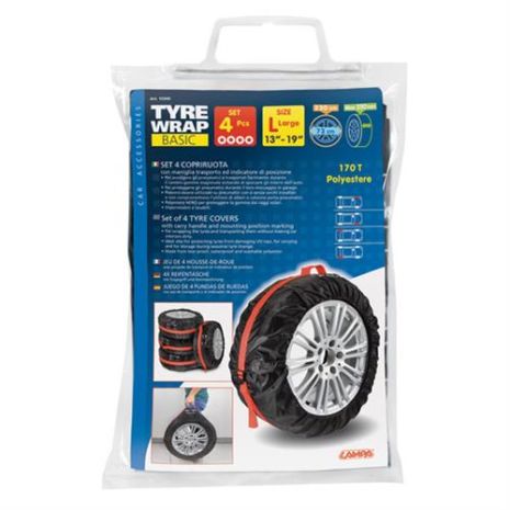 ΤΣΑΝΤΕΣ ΜΕΤΑΦΟΡΑΣ 4 ΕΛΑΣΤΙΚΩΝ TYRE WRAP BASIC (L) 13-19 INCH Auto Moto Tyres 