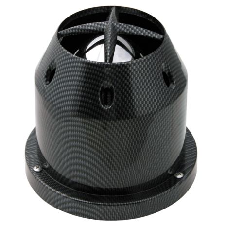 ΦΙΛΤΡΟΧΟΑΝΗ ΚΩΝΙΚΗ CARBON-LOOK 60-114mm Auto Moto Tyres 