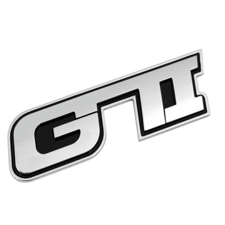 ΑΥΤΟΚΟΛΛΗΤΟ ΤΡΙΣΔΙΑΣΤΑΤΟ ΣΗΜΑ ΧΡΩΜΙΟΥ GTI ΑΔΙΑΒΡΟΧΟ LAMPA Auto Moto Tyres 