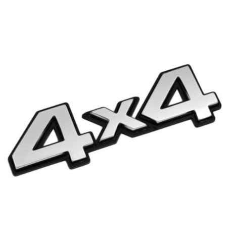 ΑΥΤΟΚΟΛΛΗΤΟ ΤΡΙΣΔΙΑΣΤΑΤΟ ΣΗΜΑ ΧΡΩΜΙΟΥ 4X4 ΑΔΙΑΒΡΟΧΟ LAMPA Auto Moto Tyres 