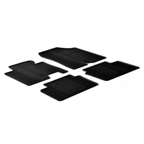 ΜΑΡΚΕ ΠΑΤΑΚΙΑ ΣΕ ΣΚΑΦΗ ΛΑΣΤΙΧΟ ΓΙΑ HYUNDAI I30 2012-2017 / KIA CEED 2012-2018 SUMISURA ΣΕ ΜΑΥΡΟ ΧΡΩΜΑ ME ΚΟΥΜΠΩΜΑΤΑ LAMPA - 4 ΤΕΜ. Auto Moto Tyres 