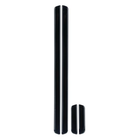 ΠΡΟΣΤΑΤΕΥΤΙΚΑ ΠΡΟΦΥΛΑΚΤΗΡΑ INVISIBLE TRIM ΜΑΥΡΑ 295x14mm+14x68mm ΠΑΧΟΥΣ 1,5mm ΑΥΤΟΚΟΛΛΗΤΑ 4ΤΕΜ. Auto Moto Tyres 