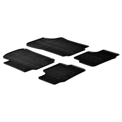 ΜΑΡΚΕ ΠΑΤΑΚΙΑ ΣΕ ΣΚΑΦΗ ΛΑΣΤΙΧΟ ΓΙΑ SEAT MII 3D 05/2012-2019 / VW UP 2012-2019 / SKODA CITIGO 05/2012-2019 SUMISURA ΣΕ ΜΑΥΡΟ ΧΡΩΜΑ ME ΚΟΥΜΠΩΜΑΤΑ LAMPA - 4 ΤΕΜ. Auto Moto Tyres 