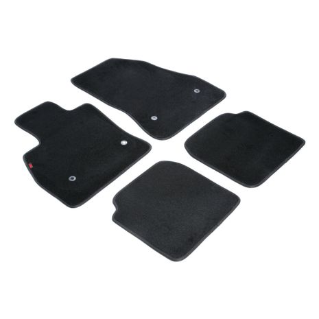 ΜΑΡΚΕ ΠΑΤΑΚΙΑ EXECUTIVE ΜΟΚΕΤΑ ΓΙΑ FIAT 500L 09/2012-05/2017 ΣΕ ΜΑΥΡΟ ΧΡΩΜΑ ME ΚΟΥΜΠΩΜΑΤΑ LAMPA - 4 ΤΕΜ. Auto Moto Tyres 