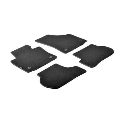 ΜΑΡΚΕ ΠΑΤΑΚΙΑ EXECUTIVE ΜΟΚΕΤΑ ΓΙΑ SEAT LEON 09/2005-04/2009 / SEAT LEON 05/2009-12/2012 ΣΕ ΜΑΥΡΟ ΧΡΩΜΑ ME ΚΟΥΜΠΩΜΑΤΑ LAMPA - 4 ΤΕΜ. Auto Moto Tyres 