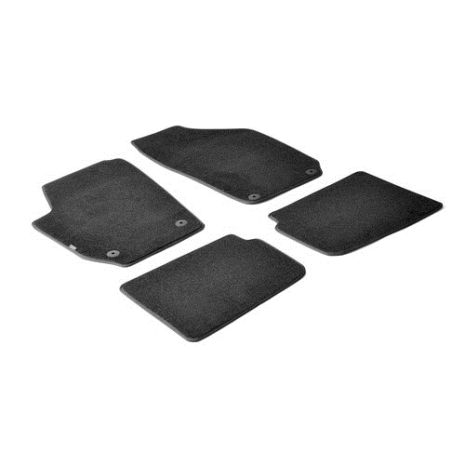 ΜΑΡΚΕ ΠΑΤΑΚΙΑ EXECUTIVE ΜΟΚΕΤΑ ΓΙΑ SKODA ROOMSTER 09/2006-2015 ΣΕ ΜΑΥΡΟ ΧΡΩΜΑ ME ΚΟΥΜΠΩΜΑΤΑ LAMPA - 4 ΤΕΜ. Auto Moto Tyres 