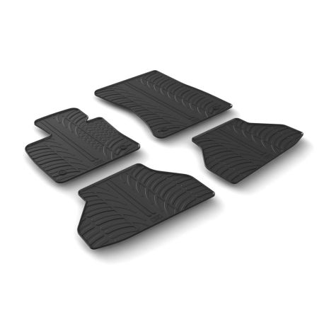 ΜΑΡΚΕ ΠΑΤΑΚΙΑ ΣΕ ΣΚΑΦΗ ΛΑΣΤΙΧΟ ΓΙΑ BMW X6 06/2008-2014 SUMISURA ΣΕ ΜΑΥΡΟ ΧΡΩΜΑ ME ΚΟΥΜΠΩΜΑΤΑ LAMPA - 4 ΤΕΜ. Auto Moto Tyres 