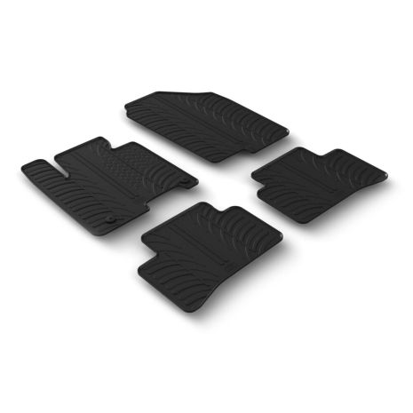 ΜΑΡΚΕ ΠΑΤΑΚΙΑ ΣΕ ΣΚΑΦΗ ΛΑΣΤΙΧΟ ΓΙΑ HYUNDAI TUCSON 5D 11/2020+ SUMISURA ΣΕ ΜΑΥΡΟ ΧΡΩΜΑ ME ΚΟΥΜΠΩΜΑΤΑ LAMPA - 4 ΤΕΜ. Auto Moto Tyres 