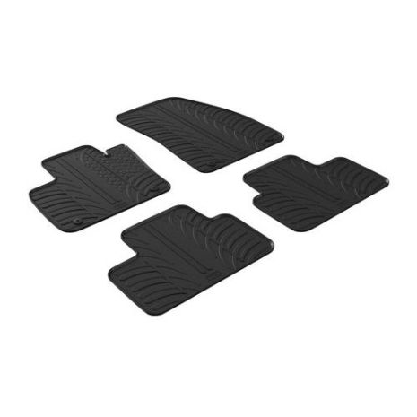 ΜΑΡΚΕ ΠΑΤΑΚΙΑ ΣΕ ΣΚΑΦΗ ΛΑΣΤΙΧΟ ΓΙΑ CITROEN C3 AIRCROSS 10/2017+ SUMISURA ΣΕ ΜΑΥΡΟ ΧΡΩΜΑ ME ΚΟΥΜΠΩΜΑΤΑ LAMPA - 4 ΤΕΜ. Auto Moto Tyres 