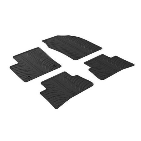 ΜΑΡΚΕ ΠΑΤΑΚΙΑ ΣΕ ΣΚΑΦΗ ΛΑΣΤΙΧΟ ΓΙΑ TOYOTA C-HR 12/2016+ SUMISURA ΣΕ ΜΑΥΡΟ ΧΡΩΜΑ ME ΚΟΥΜΠΩΜΑΤΑ LAMPA - 4 ΤΕΜ. Auto Moto Tyres 