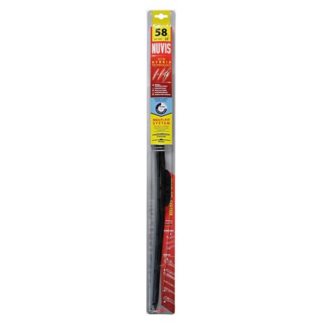 ΥΑΛΟΚΑΘΑΡΙΣΤΗΡΑΣ ΥΒΡΙΔΙΚΟΣ NUVIS 58 cm (23 INCH) ΜΕ 5 ΑΝΤΑΠΤΟΡΕΣ -1 TEM. Auto Moto Tyres 