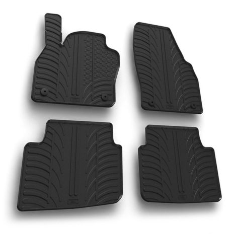ΜΑΡΚΕ ΠΑΤΑΚΙΑ ΣΕ ΣΚΑΦΗ ΛΑΣΤΙΧΟ ΓΙΑ SKODA KAMIQ 5D 12/2019+ SUMISURA ΣΕ ΜΑΥΡΟ ΧΡΩΜΑ ME ΚΟΥΜΠΩΜΑΤΑ LAMPA - 4 ΤΕΜ. Auto Moto Tyres 