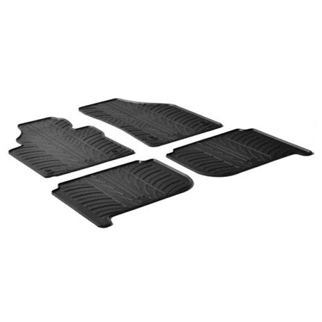 ΜΑΡΚΕ ΠΑΤΑΚΙΑ ΣΕ ΣΚΑΦΗ ΛΑΣΤΙΧΟ ΓΙΑ VOLKSWAGEN TOURAN 05/2003-2015 SUMISURA ΣΕ ΜΑΥΡΟ ΧΡΩΜΑ ME ΚΟΥΜΠΩΜΑΤΑ LAMPA - 4 ΤΕΜ. Auto Moto Tyres 